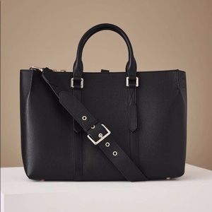 Reiss Picton Leather Tote